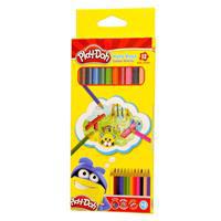 Play-Doh KU001 Renk Kuru Boya Seti Tam Boy 12 Adet - Karışık Renk