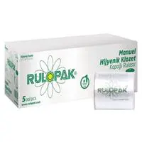Rulopak Manuel Hijyenik Klozet Kapağı Rulosu 5 Rulo x 300 Adet (100202)