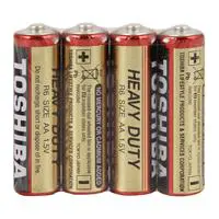 Toshiba Heavy Duty Karbon AA Kalem Pil 1.5 V 4 Adet