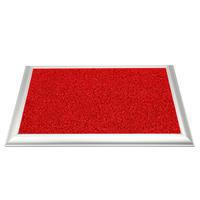 Sercan Paspas Metal Kıvırcık Fitilli 50 x 70 cm - Kırmızı