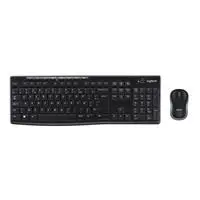Logitech MK270 Kablosuz Multimedya Q Klavye + Mouse Seti - Siyah