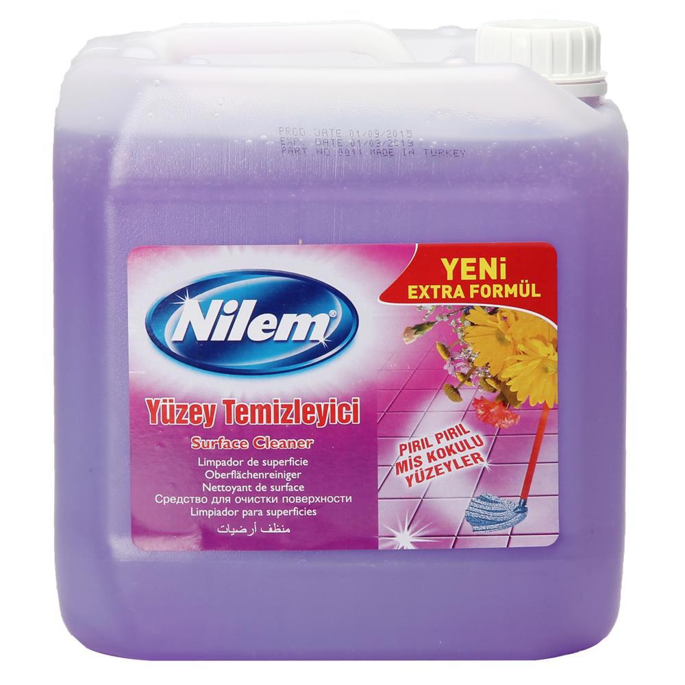 Nilem Yüzey Temizleyici Mor Çiçek Kokulu 4 L