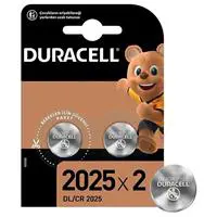 Duracell Lityum 2025 Düğme Pil 3 V 2 Adet
