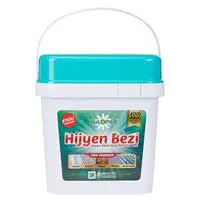 Rulopak R-6122 Hijyen Bezi 400 Adet - Beyaz