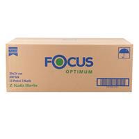 Focus Optimum Z Katlama Kağıt Havlu 200 Yaprak 12 Adet Koli Görseli