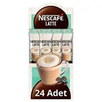 Nescafe 3'ü 1 Arada Hazır Kahve Latte 17 g x 24 Adet