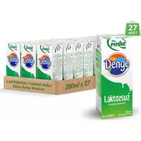 Pınar Denge Laktozsuz Süt 200 ml x 27 Adet