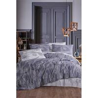 Çift Kişilik Nevresim Takımı Pamuklu Gece Bahçesi