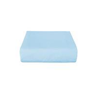 Çift Kişilik Düz Penye  %100 Pamuklu Lastikli Çarşaf 180X200 Mavi