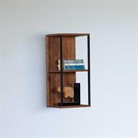 Profile Duvar Rafı-Koyu Ceviz(Oslo Ceviz) 30x63x25 cm (GxYxD)