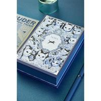 Victorias Journals Masa Üstü Sert Kapaklı Notluk 80 gr Ivory Kağıt 340 Yaprak 11x15.8 cm Renkli Kenar 125-2162