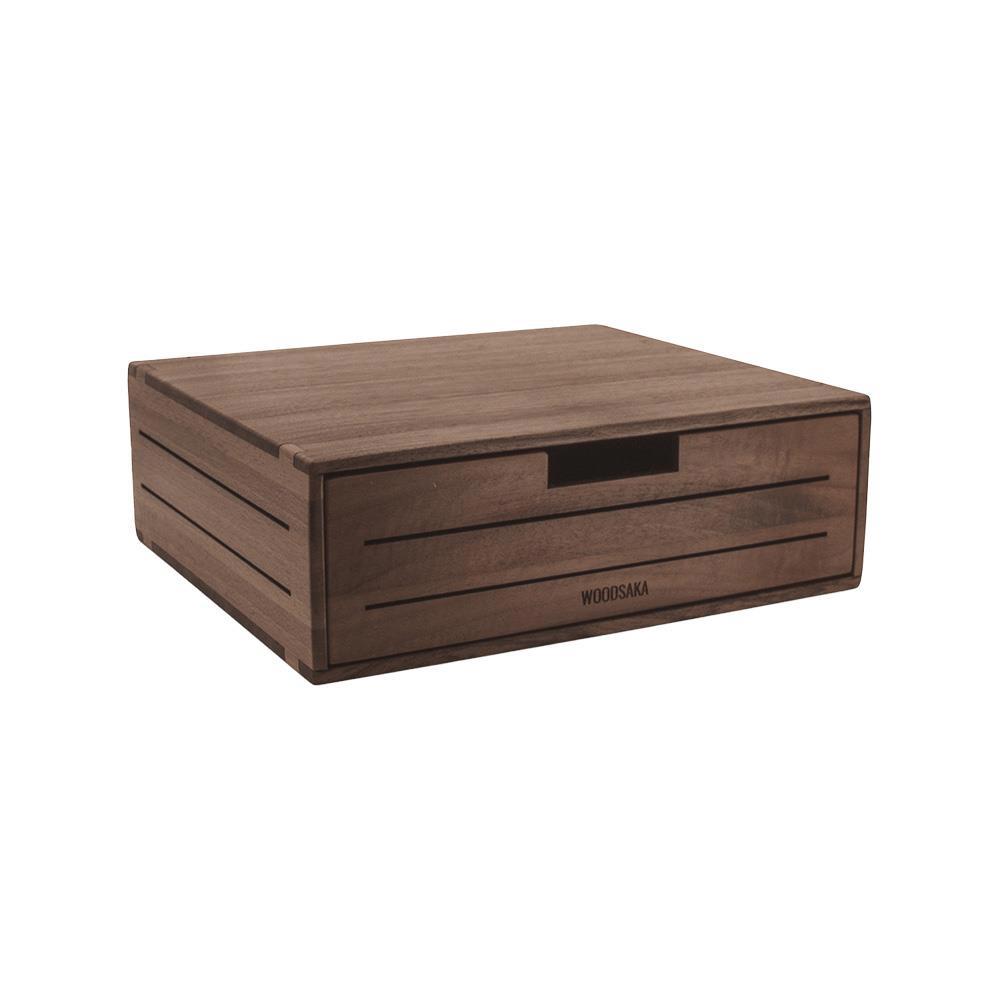 Woodsaka 3L381 3LINE Ahşap Çekmeceli Monitör Standı 