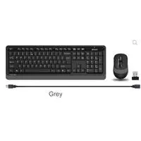 A4 Tech Fg1010 2.4 G Gri Q Fn-Mm Klv+Optik Mouse Set