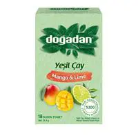Doğadan Yeşil Çay Mango ve Lime 1.75 g x 20 Adet