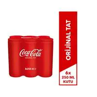 Coca Cola Slim 250 ml x 6 Adet