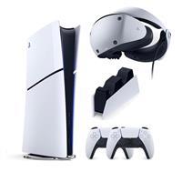 SONY Playstation 5 PS 5 Slim Digital Edition + 2. Kol + SONY Şarj İstasyonu + PS 5 Vr 2
