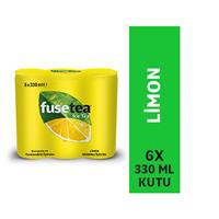 Fuse Tea Limon Aromalı 330 ml x 6 Adet 