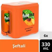 Fuse Tea Şeftali Aromalı 330 ml x 6 Adet 