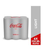 Coca Cola Light Slim 250 ml x 6 Adet