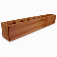 Woodsaka RK393-K Reka Ahşap 8 Bölmeli Ayarlanabilir Kalemlik