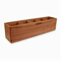 Woodsaka RK394-K Reka Ahşap 5 Bölmeli Ayarlanabilir Kalemlik