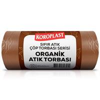 Koroplast Organik Atık Torbası 80 x 110 cm Kahverengi - 10 Adet