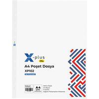 X-Plus XP102 Delikli Poşet Dosya A4 40 Mikron - 100 Adet