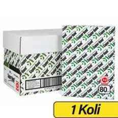 Copier Bond A4 Fotokopi Kağıdı 80 g/m² 500 Yaprak x 5 Paket (1 Koli)