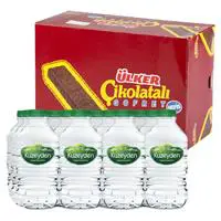 Ülker Çikolatalı Gofret 36 g x 36 Adet + Kuzeyden Su Pet Şişe 330 ml x 12 Adet