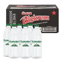 Ülker Biskrem Kakao Kremalı Bisküvi 100 g x 18 Adet + Kuzeyden Su Premium Pet Şişe 400 ml x 12 Adet