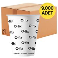 Ofix Karton Bardak Özel Baskılı 7 oz 180 ml (3.7 g) 9.000 Adet - 3 Koli