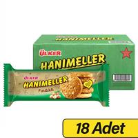 Ülker Hanımeller Bisküvi Fındıklı 82 g x 18 Adet