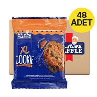 Mr. Waffle Bitter Çikolatalı Kurabiye XL Cookie 41 g x 48 Adet