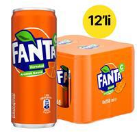 Fanta Slim 250 ml x 12 Adet