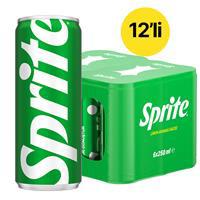 Sprite Slim Limon Aromalı 250 ml x 12 Adet