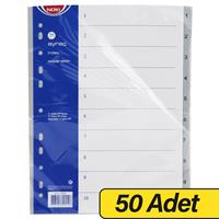 Noki 59210 Seperatör A4 1-10 Rakam x 50 Adet
