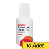 Noki NOK41110 Daksil Sıvı Düzeltici 20 ml x 10 Adet