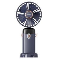 Asonic AFN28 Lacivert 500mAh 3 Kademe Dijital Göstergeli Katlanabilir Mini USB Fan