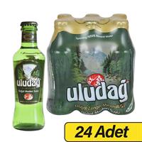 Uludağ Maden Suyu Cam Şişe 200 ml x 6x4 (24 Adet)