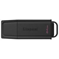 Kingston DTXG2-64GB 64GB Portable USB 3.2 Gen 1 DataTraveler Exodia Black Flash Bellek