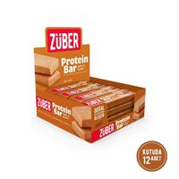 Züber Hi Protein Karamelize Süt Aromalı Bar 45g x 12 Adet