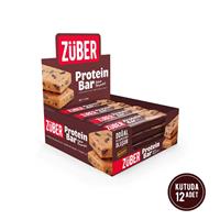 Züber Hi Protein Kakao Parçacıklı Bar 35 g x 12 Adet