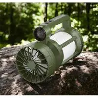 PANTHER PT-576 ŞARJLI SOLAR FANLI KAMP LAMBASI