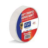 Kraf Çift Taraflı Köpük Bant 15mm x 5m