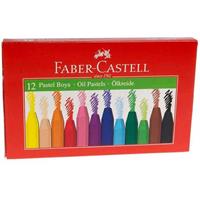 Faber Castell 125312 Pastel Boya Kalemi 12 Adet - Karışık Renk