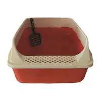 Pet Garden Açık Kıtty Büyük Tuvalet 64 * 45 * 25 Cm
