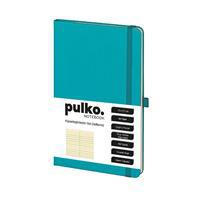Pulko Notebook PND011TRK Termo Deri Çizgili Defter 13 x 21 cm 80 Yaprak Sert Kapak - Turkuaz