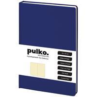 Pulko Notebook PND043MV Ciltli Noktalı Defter 16 x 24 cm 80 Yaprak Sert Kapak - Mavi