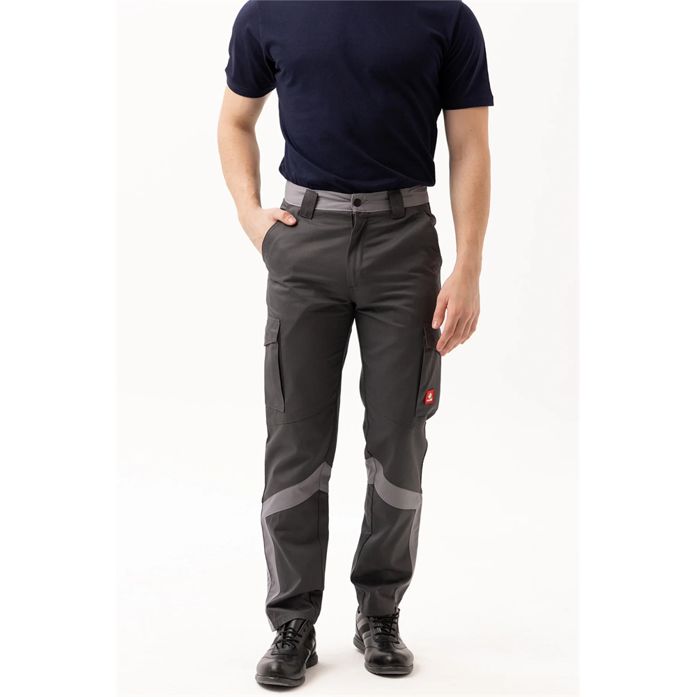 Pyrus İş Pantolonu - Dayanıklı, Çok Cepli, Rahat ve Ergonomik Tasarım FÜME-A.GRİ S