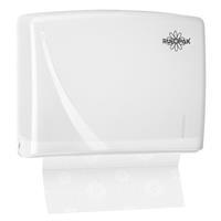 Rulopak Kağıt Havlu Dispenseri Z Katlama - Transparan / Beyaz (303358)